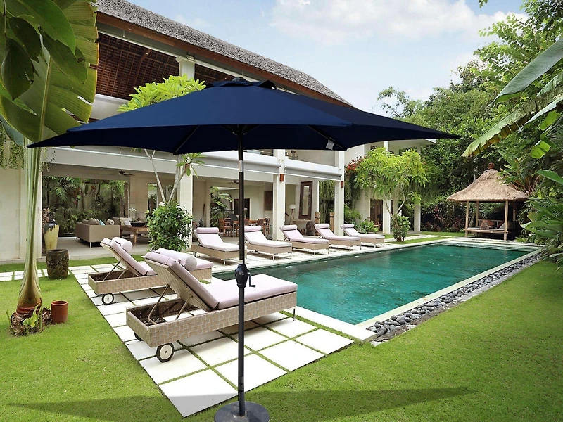 Streamdale 9FT Umbrella Navy Blue