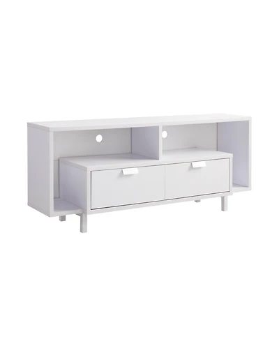 Streamdale Tv Stand White for Home or Office Use