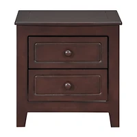Streamdale Mid-Century Nightstand with Drawer