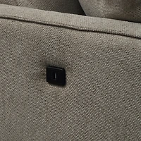 Simplie Fun Living Space Sofa 2 Seater, Loveseat With Waterproof Fabric, Usb Charge