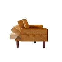 Streamdale Sofa Sofa Bed Brown Pu