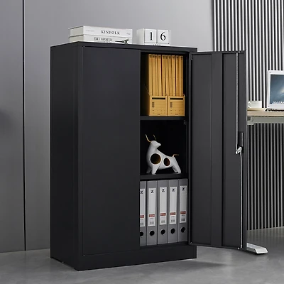 Streamdale Furniture Metal Locking Storage Cabinet