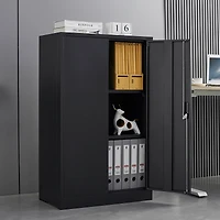 Streamdale Furniture Metal Locking Storage Cabinet