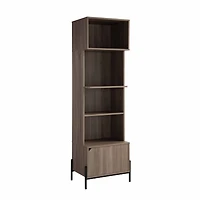 Simplie Fun Baker'S Cabinet Dark Taupe