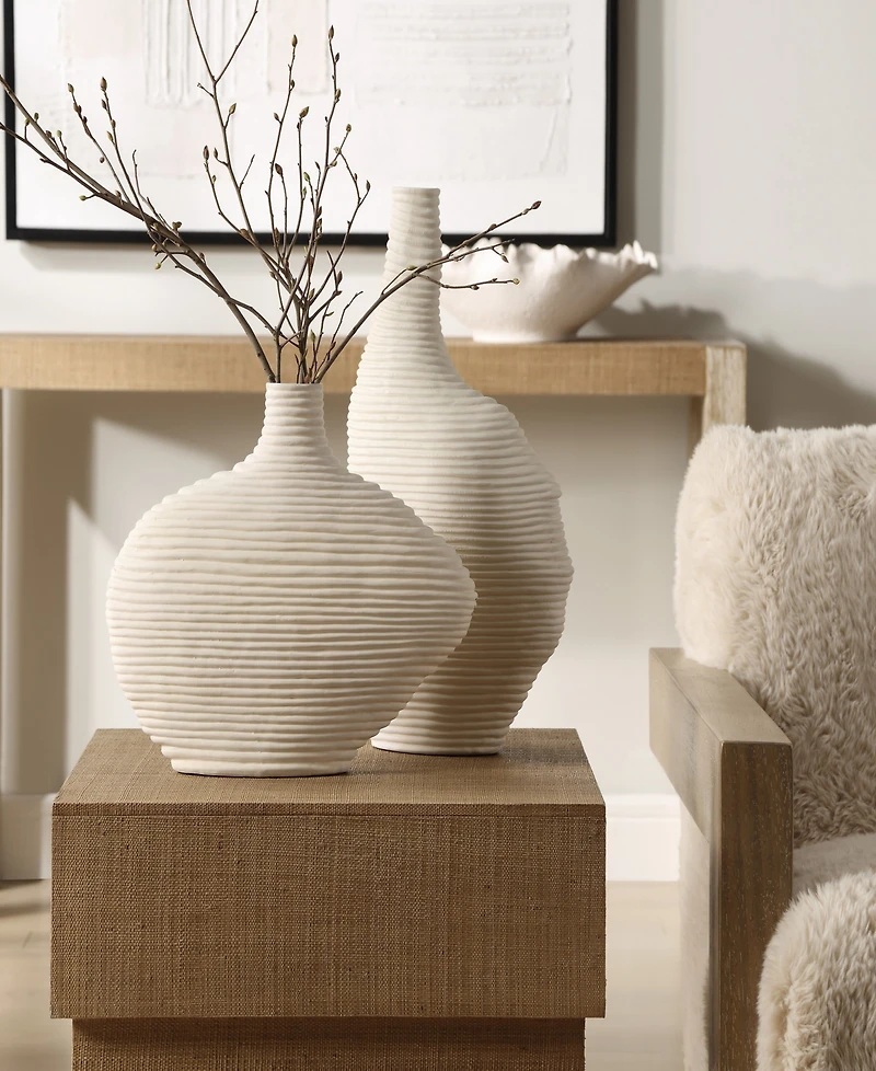 Uttermost Duostacked Vases, Set of 2