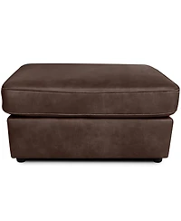 Rutherford Home Bari 33" Leather Ottoman