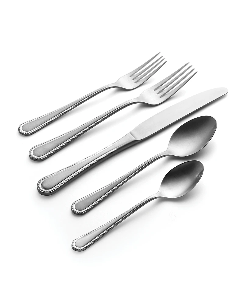 Oneida Hartwell Tumbled 42 Piece Flatware Set