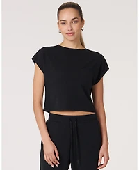 Rebody Active Women's Retreat Pocket Waffle Tee