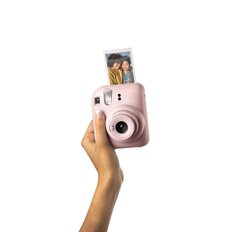 Fujifilm Instax Mini 12 with 60mm Instax Mini Lens (Blossom Pink)