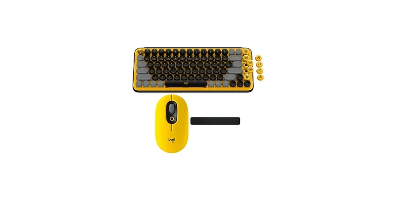 Logitech Pop Keys Wireless Mechanical Keyboard With Custom Emoji Keys