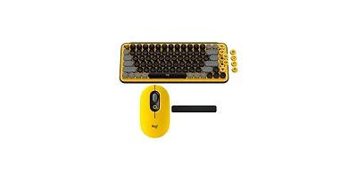 Logitech Pop Keys Wireless Mechanical Keyboard With Custom Emoji Keys