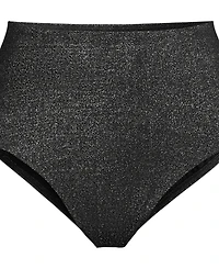 Lands' End Women's Shine High Waisted Bikini Bottoms