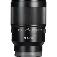 Sony Distagon T Fe 35mm f/1.4 Za Full-frame E-Mount Prime Lens