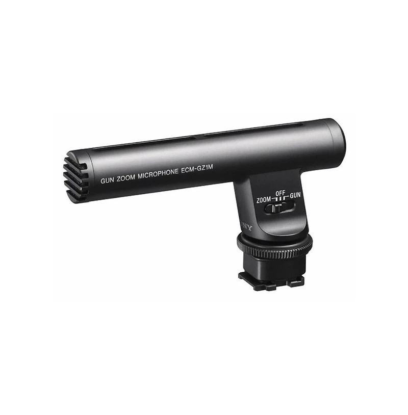 Sony ECMGZ1M Gun Zoom Microphone (Black)