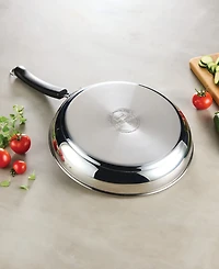 Farberware Brilliance Stainless Steel 12.25" Frypan