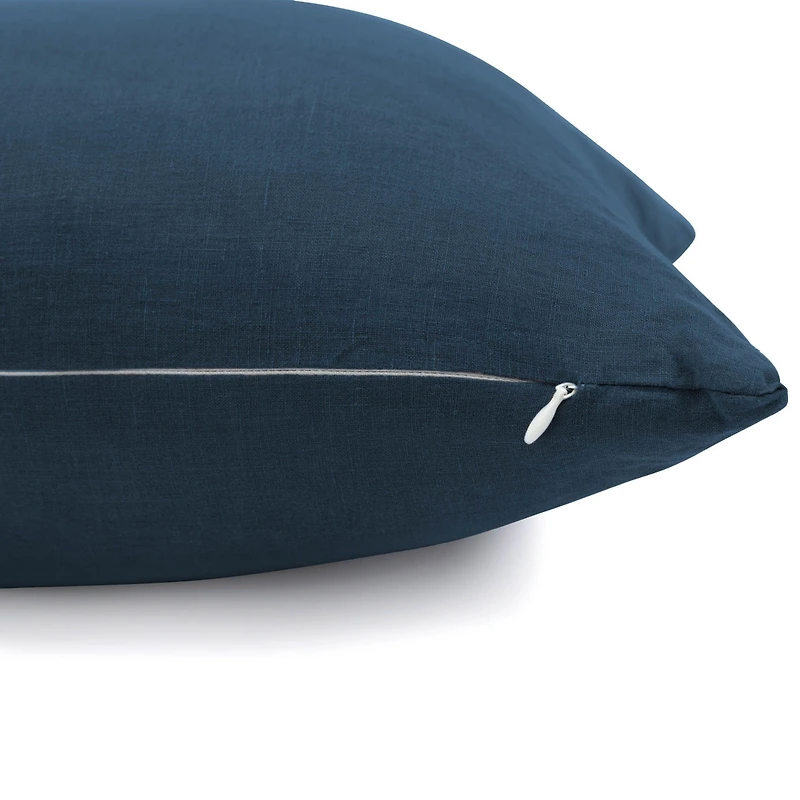 100% French Linen Throw Pillow Sham - 20" X