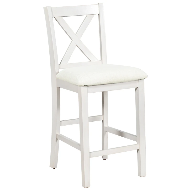 Streamdale Rustic Farmhouse 5-Piece Bar Table Set