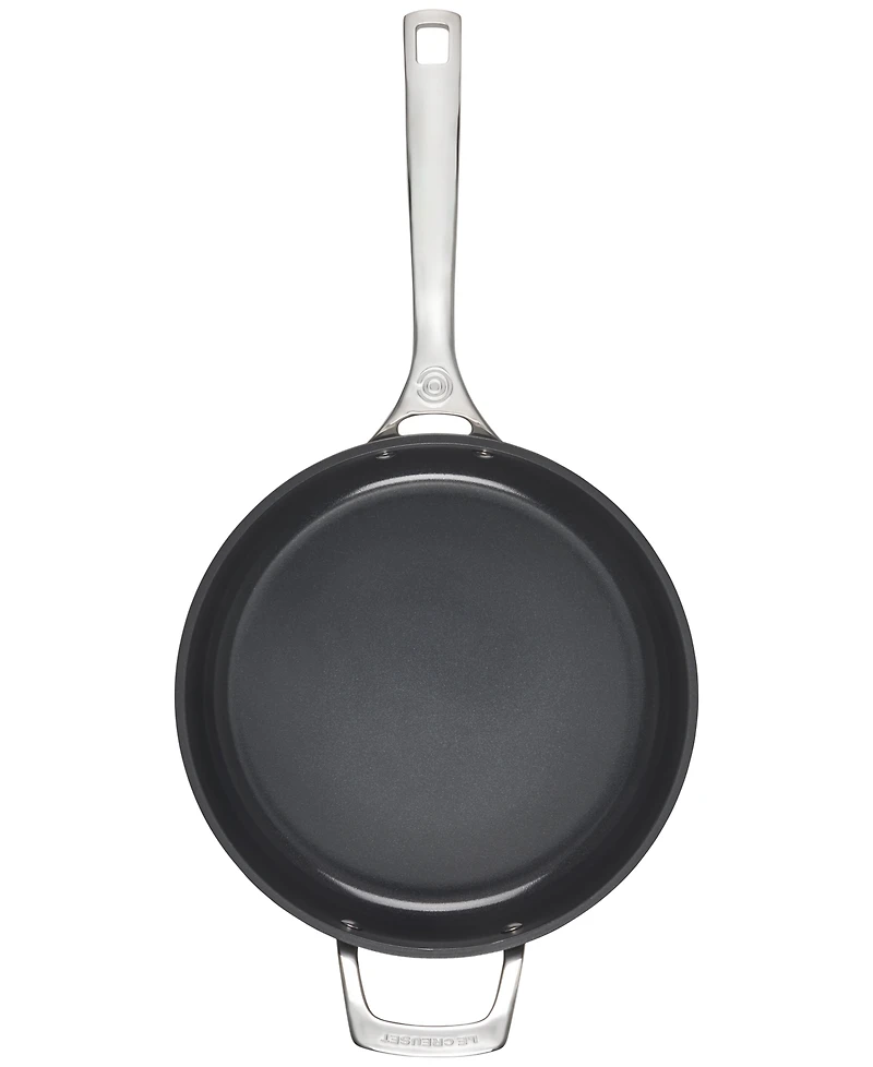 Le Creuset Essential Nonstick Ceramic 4.25-Qt. Saute Pan with Glass Lid
