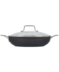 Le Creuset Essential Nonstick Ceramic 3.5-Qt. Shallow Braiser with Glass Lid