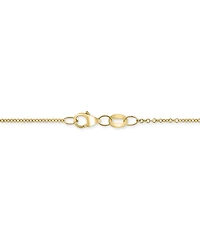 Effy Sapphire (1-1/2 ct. t.w.) & Diamond (1/4 ct. t.w.) Openwork Filigree 18" Pendant Necklace in 14k Gold