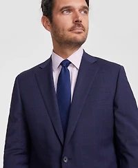 B by Brooks Brothers Men's Classic-Fit Wool Blend Suit Separates Jacket