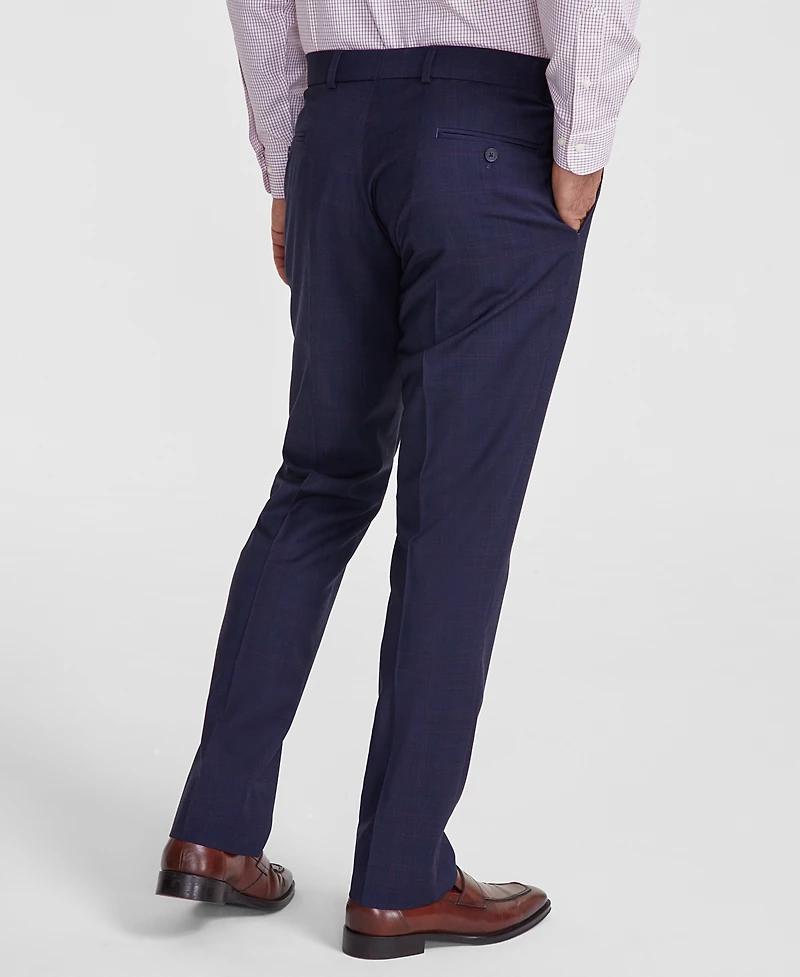 B by Brooks Brothers Men's Classic-Fit Wool Blend Suit Separates Pant
