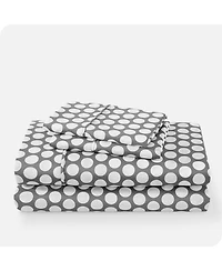 Bare Home Ultra-Soft Double Brushed Print Sheet Set - Pennytile