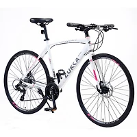 Streamdale 24-Speed Hybrid Bike with Disc Brakes