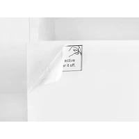 Simplie Fun Led Tv Stand With Storage, Color Changing Lights