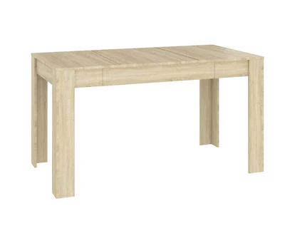 vidaXL Dining Table Sonoma Oak 55.1"x29.3"x29.9" Engineered Wood