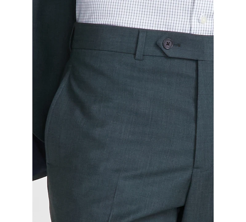 B by Brooks Brothers Men's Classic-Fit Wool Blend Suit Separates Pant