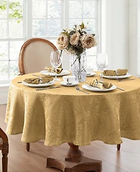 Elrene Caiden Elegance Damask Tablecloth - 90" Round