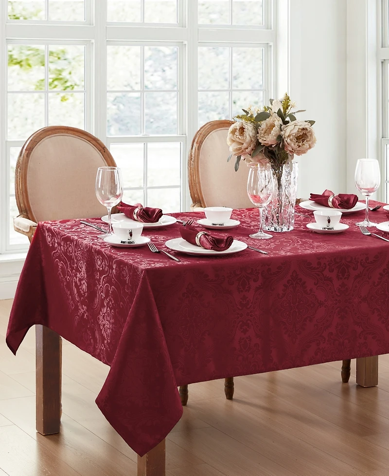 Elrene Caiden Elegance Damask Tablecloth