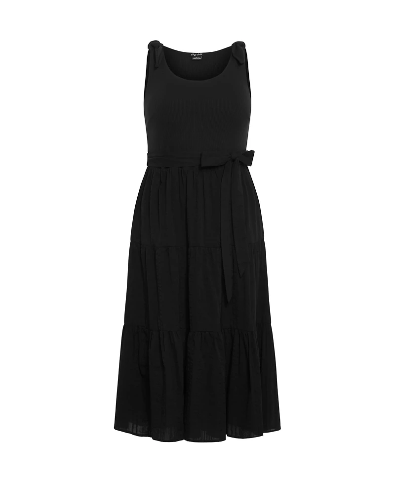 City Chic Women's Hallie Dress