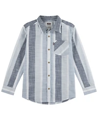 Levi's Big Boys Yarn Dyed Woven Shirt