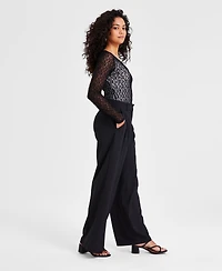 Bar Iii Petite Wide-Leg Pants, Created for Macy's