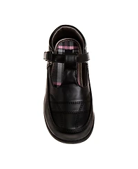 French Toast Little Girls Artificial Leather Construction School Shoes