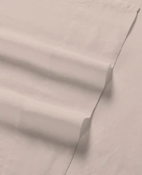 Purity Home 400 Thread Count Wrinkle Resistant Cotton Sateen Pillowcase Pair