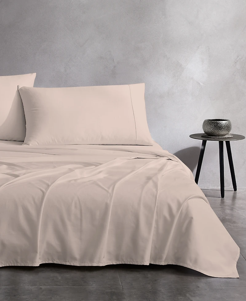 Purity Home 400 Thread Count Wrinkle Resistant Cotton Sateen 4-Pc. Sheet Set, King