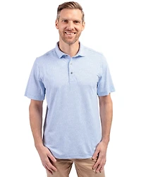 Cutter & Buck Big Tall Virtue Eco Pique Botanical Print Recycled Polo Shirt