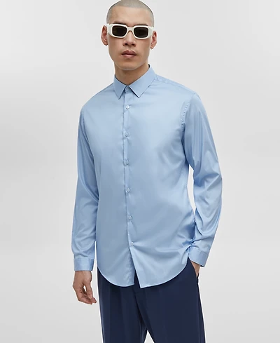 Mode of One Men's Slim-Fit Button-Down Sport Shirt