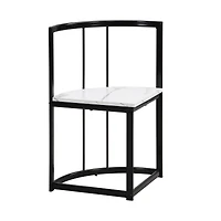 Streamdale 7-Piece Compact Marble Dining Set
