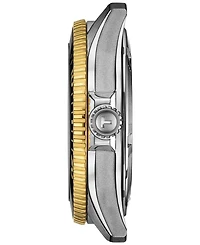 Tissot Men's Swiss Automatic Seastar 1000 Powermatic 80 Two-Tone Stainless Steel Bracelet Watch 40mm