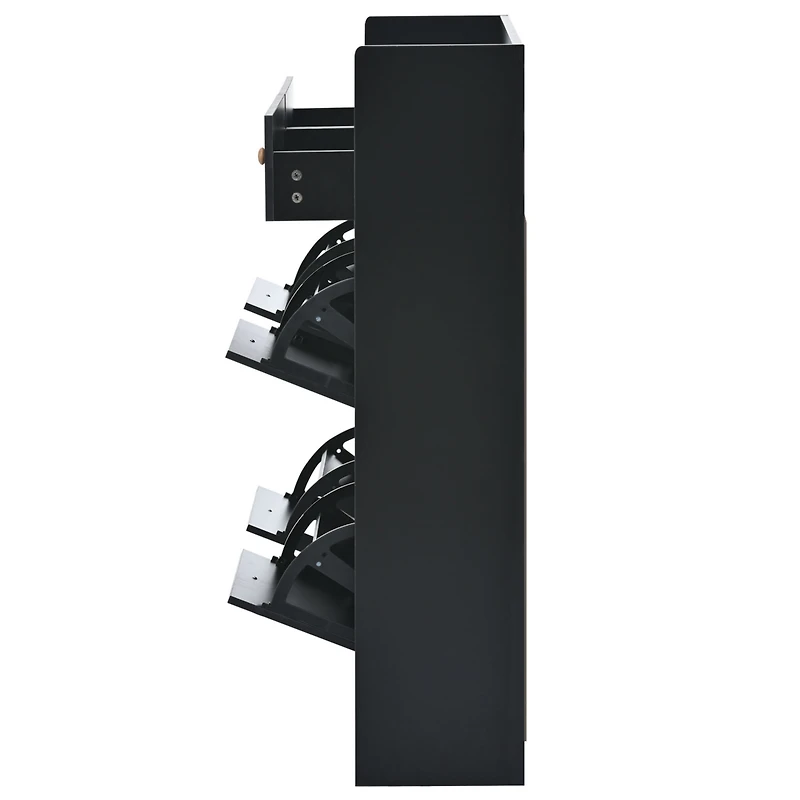 Streamdale Furniture 4-Drawer Shoe Cabinet for Entrance Hallway