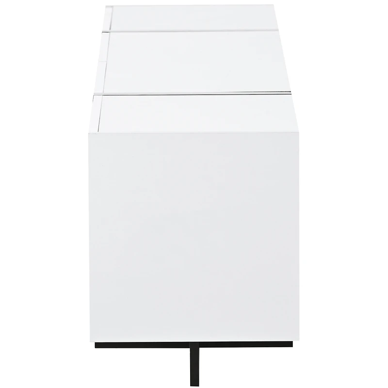 Modern Rectangle Tv Stand for TVs Up To 80"