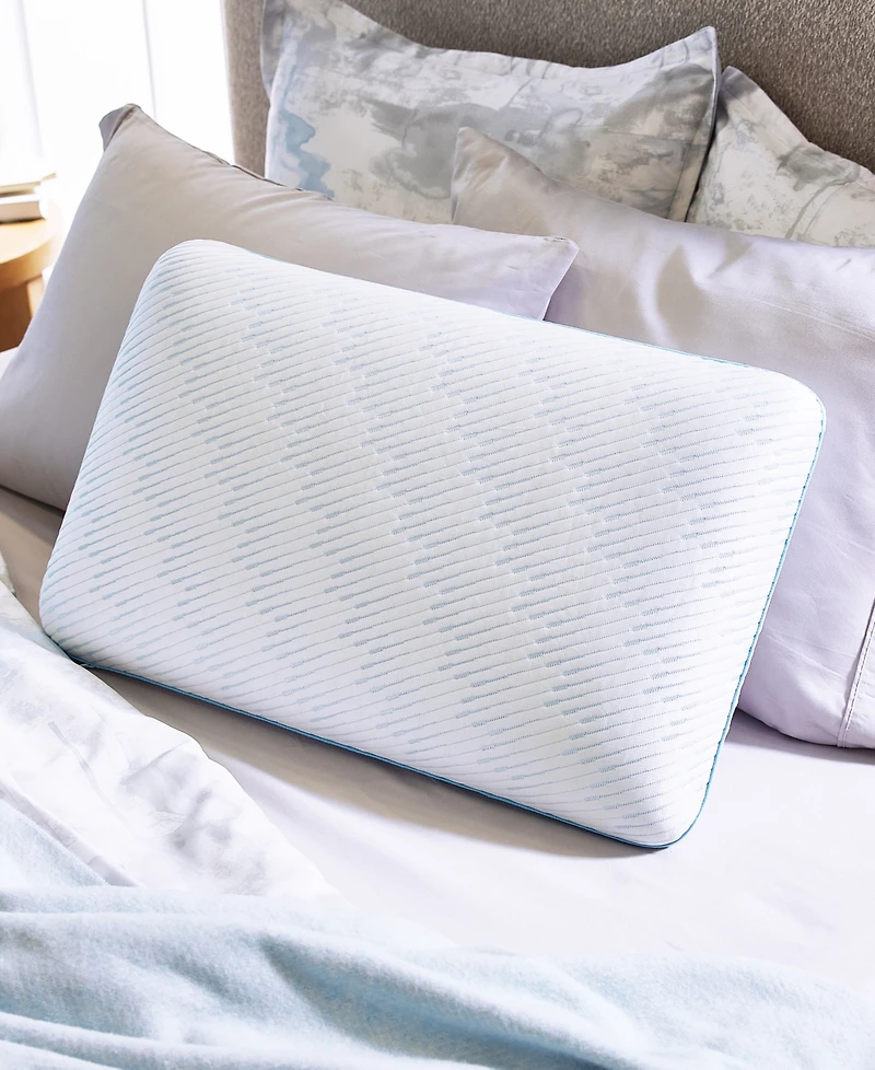 Serta Soothing Cool Gel Memory Foam Pillow, Queen