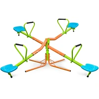 Streamdale Furniture 4-Seat Rotating Seesaw for Kids Age 3+