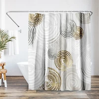 71x74 Abstract Shower Curtain