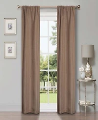 Superior Linen Inspired Classic Room Darkening Fade Resistant Piece Curtain Set