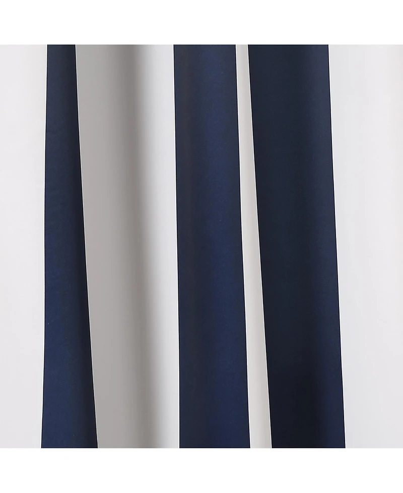 Lush Decor Wilbur Stripe Light Filtering Window Curtain Panels